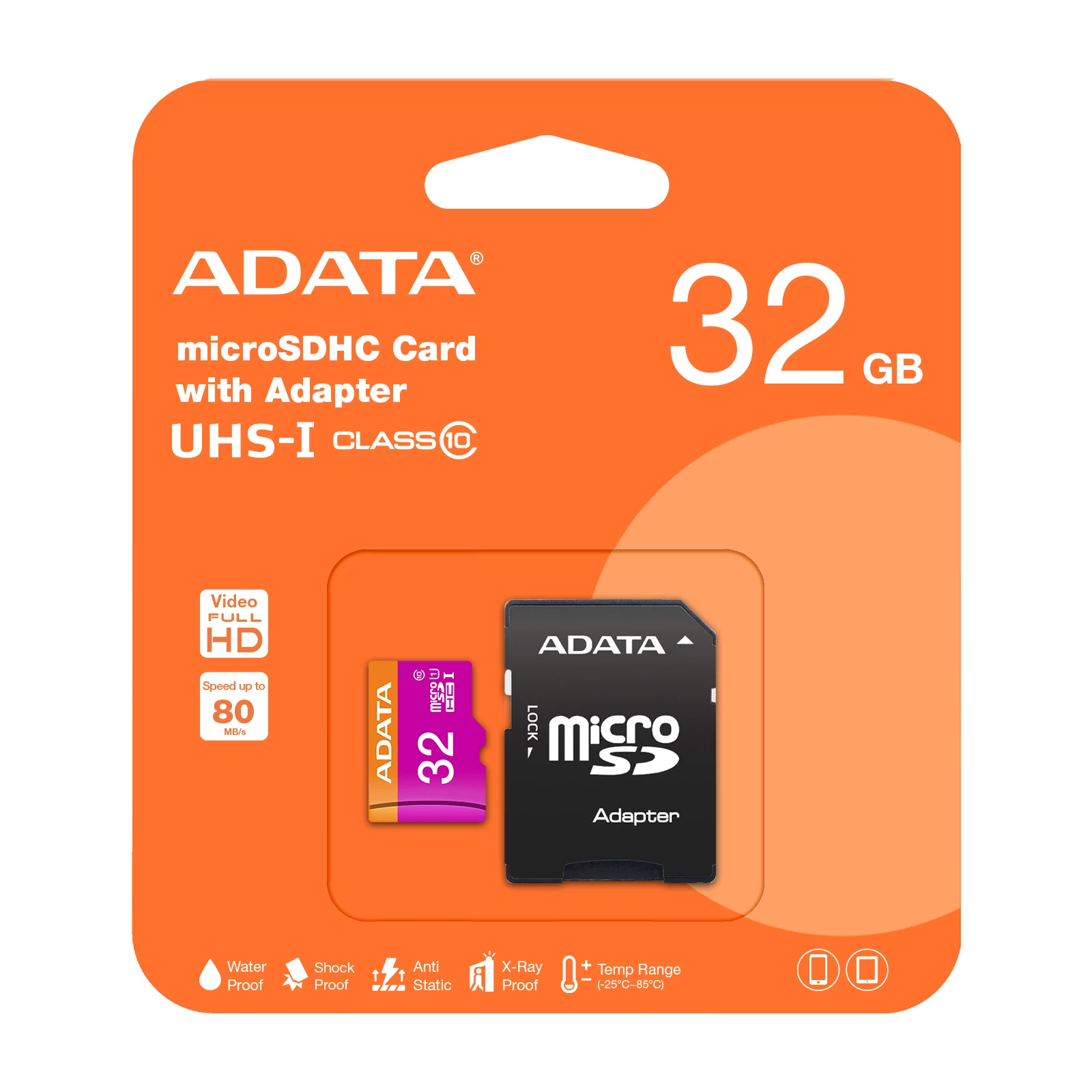 MicroSD Adata UHS I 32Gb 80Mb S Clase 10 Quito Ecuador