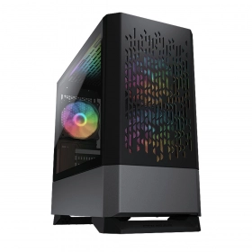 Case Cougar MG140 AIR m-ATX Vidrio templado RGB Negro