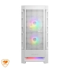 Case Cougar AIRFACE ATX Vidrio templado RGB Blanco / 3 ventiladores