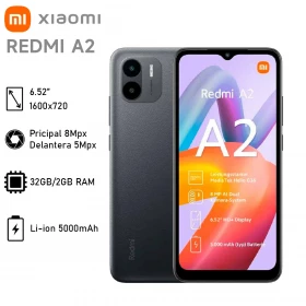 Teléfono Celular Xiaomi Redmi A2 2/32GB Negro