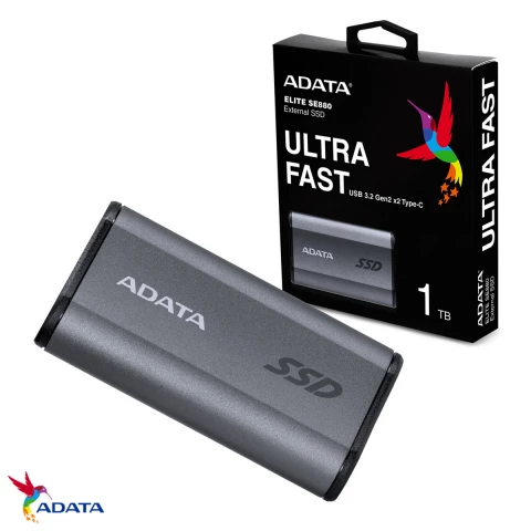 Disco Duro Ssd Externo Tb Adata Se Usb Gris Quito Ecuador