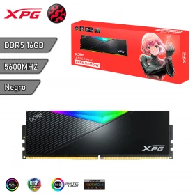 Memoria RAM DDR5 AData XPG Lancer RGB 16Gb 5600Mhz Negro