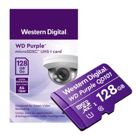 MicroSD Western Digital Purple Ultra Endurance 128Gb Video Vigilancia