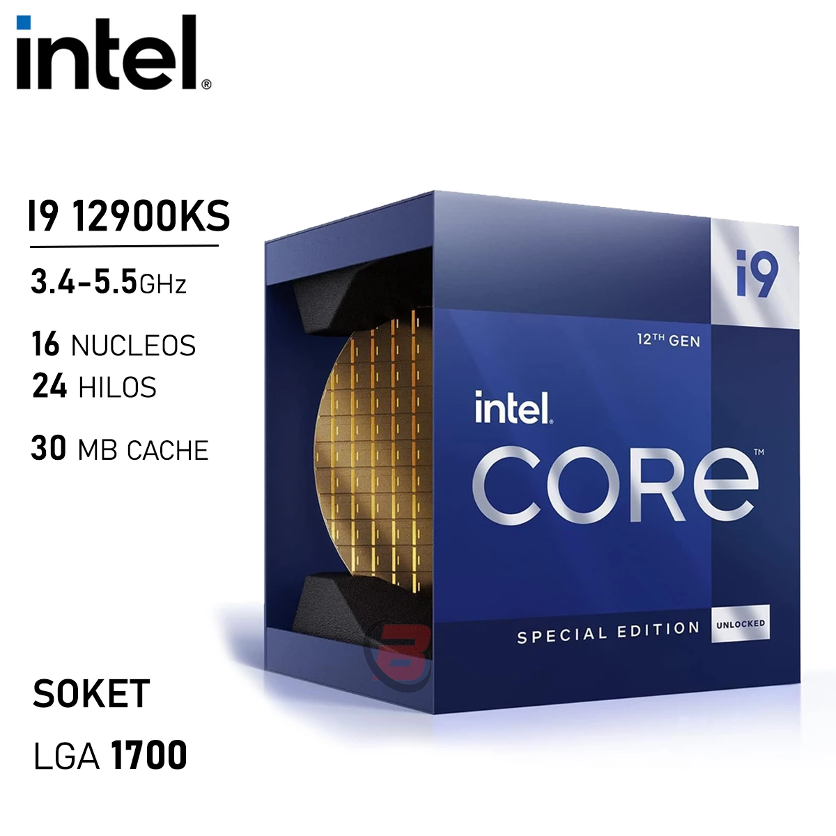 Intel Core i9-12900KS (3.4 Ghz / 5.5 Ghz)