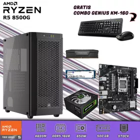 CPU Gamer Ryzen 5 8500G | 16GB DDR5 | SSD 500GB M.2