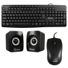 Case Quasad Combo C3156 Fuente 850W Teclado/Parlantes/Mouse