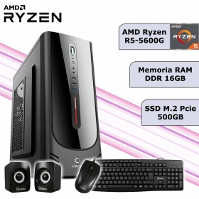 CPU AMD Ryzen 5 5600G | 16GB DDR4 | 500 GB M.2