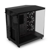 Case NZXT H6 Flow / Vidrio templado / 3 ventiladores / Negro