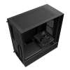 Case NZXT H5 Flow / Vidrio templado / 2 ventiladores / Negro