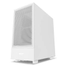 Case NZXT H5 Flow / Vidrio templado / 2 ventiladores / Blanco