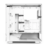 Case NZXT H5 Flow / Vidrio templado / 2 ventiladores / Blanco