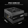 Fuente de poder 650W Corsair CX650 80+Bronce