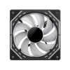 Ventilador Gamemax FN12A-S2I Espejo infinito 12mm ARGB Negro