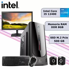 Computadora Intel Core i5 12400 | 8GB DDR4 | 500 GB M.2