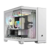 Case Corsair 2500X / Doble Camara /Vidrio templado/ M-ATX/ Blanco