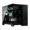 Case Corsair 2500X / Doble Camara /Vidrio templado/ M-ATX/ Negro