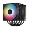 Cooler de aire DeepCool AG620-Digital LED ARGB Negro