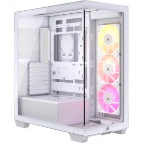 Case Corsair 3500X ARGB Vidrio templado 3 ventiladores Blanco