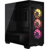 Case Corsair iCUE Link 3500X RGB Vidrio templado 3 ventiladores Negro