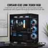 Case Corsair iCUE Link 3500X RGB Vidrio templado 3 ventiladores Negro