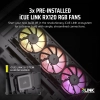 Case Corsair iCUE Link 3500X RGB Vidrio templado 3 ventiladores Negro