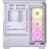 Case Corsair iCUE Link 3500X RGB Vidrio templado 3 ventiladores Blanco