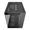 Case Cougar FV150 RGB ATX Vidrio templado Negro / 4 ventiladores