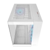 Case Cougar FV150 RGB ATX Vidrio templado Blanco / 4 ventiladores