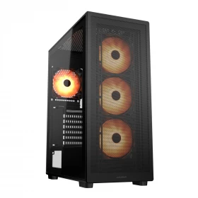 Case Cougar MX220 RGB ATX Vidrio templado Negro / 4 ventiladores