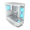 Case Cougar FV270 RGB E-ATX Vidrio templado Blanco / 4 ventiladores