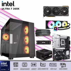 CPU Gamer Intel Core Ultra 7 265K 32GB DDR5 | 1TB 4.0 | RTX 4070 TI Super