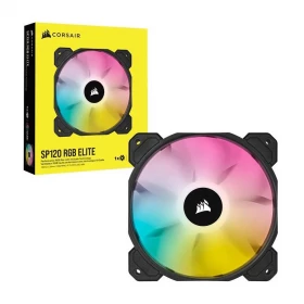 Ventilador Corsair SP120 RGB Elite 120mm Negro