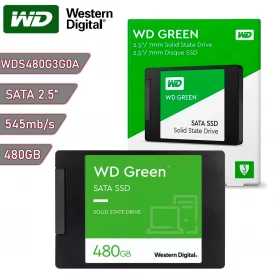 Disco sólido SSD 2.5 SATA Western Digital Green 480Gb 545Mb/s