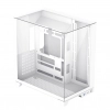 Case Gamemax Infinity Plus Vidrio templado frontal y lateral. Blanco