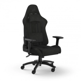 Silla Gamer Corsair TC100 Relaxed Fabric Black / Black