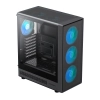 Case Gamemax Storm 2 AB / Vidrio templado / ARGB / 4 ventiladores