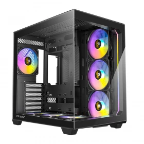 Case Antec C5 Vidrio templado ARGB 7 ventiladores Negro