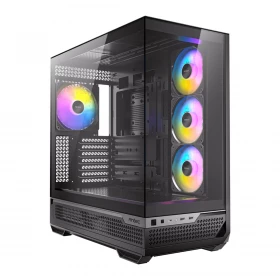 Case Antec C7 Vidrio templado ARGB 4 ventiladores Negro
