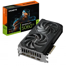Tarjeta de Video RTX 5060 Ti Gigabyte Windforce OC 16GB GDDR7