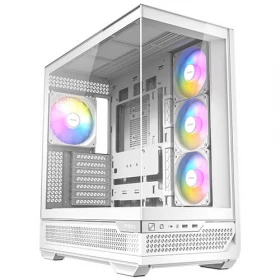 Case Antec C7 Vidrio templado ARGB 4 ventiladores Blanco