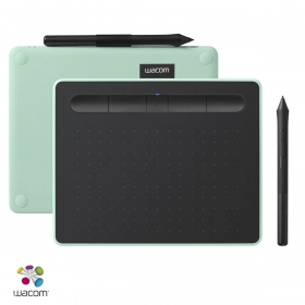 Tableta Digitalizadora Wacom Intuos Comfort PB Small BT Pistacho