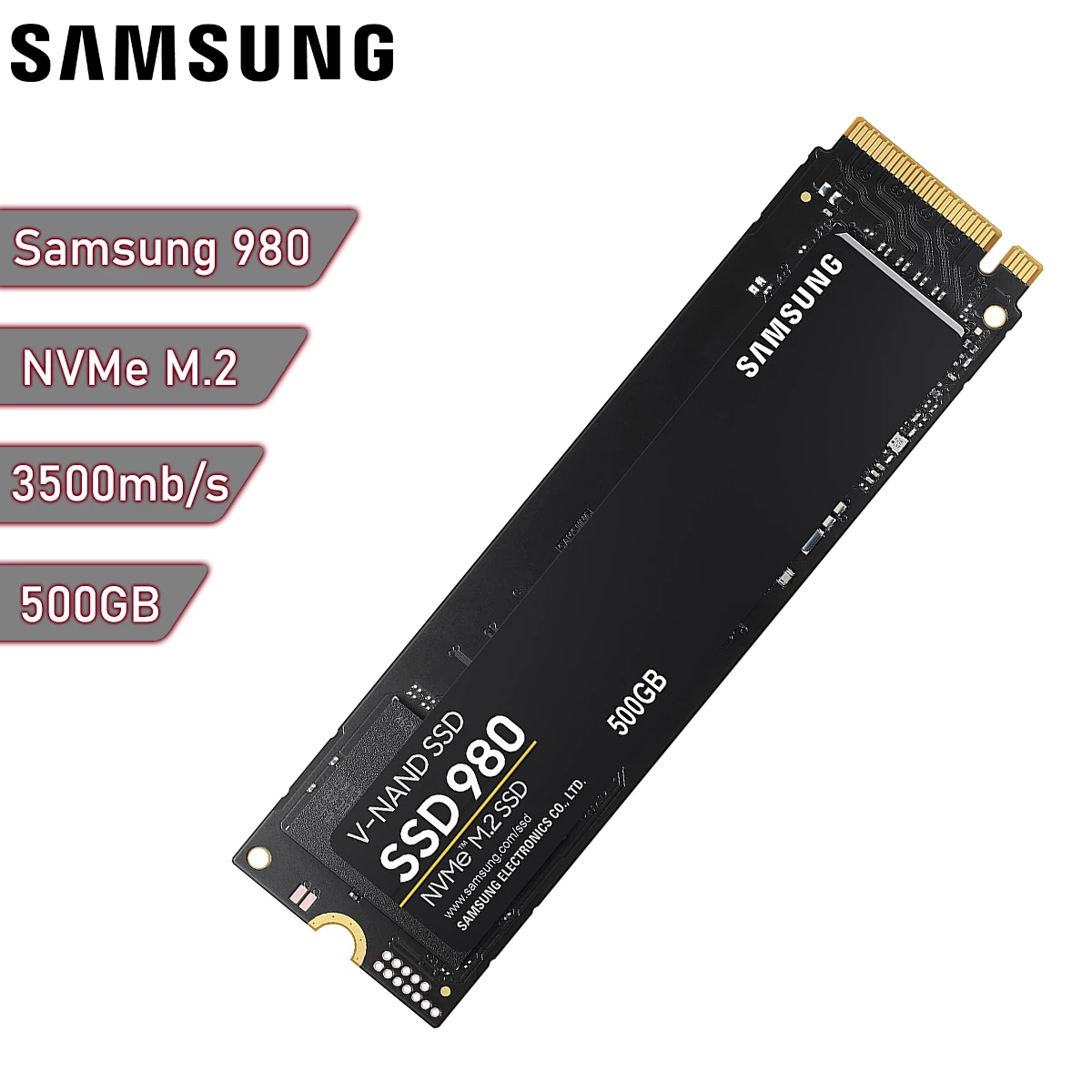 preferible Sudor vino Disco sólido SSD M.2 NVMe 500Gb Samsung 980 500Gb | Quito Ecuador
