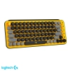 Teclado Logitech Mecánico POP KEYS Wireless Amarillo