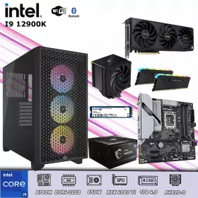 CPU Gamer Intel Core i9 12900K | 32GB DDR4 | 1TB 4.0 | RTX 4060 Ti 16GB