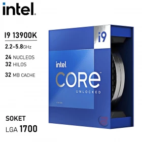 Procesador Intel Core i9 13900K 2.2-5.8GHz 24 Núcleos